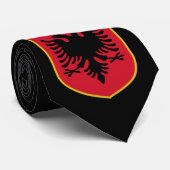 Albanese wapenstilstand stropdas (Opgerold)