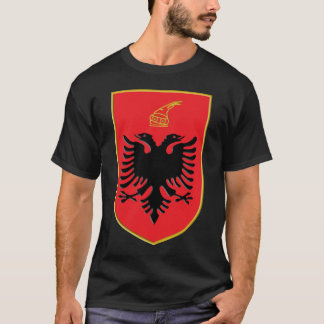 Albania 3d Ensignia T-shirt