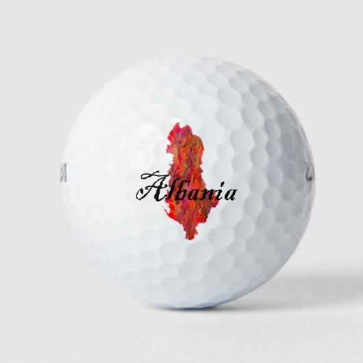 Albania Golfballen (Voorkant)