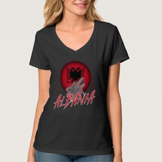 Albania T-shirt (Voorkant)