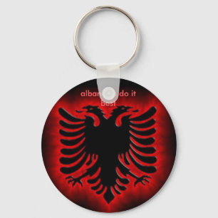 albanianeagle , albanezen doen het best sleutelhanger