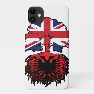 Albanië Albanees Brits Verenigd Koninkrijk iPhone 11 Hoesje