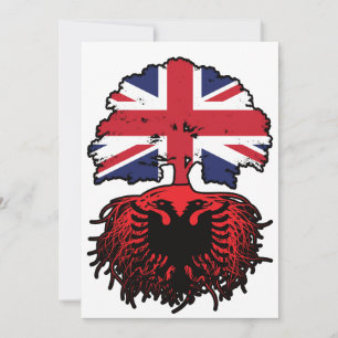 Albanië Albanees Brits Verenigd Koninkrijk Kaart