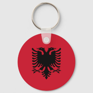 Albanië - Albanese vlag Sleutelhanger