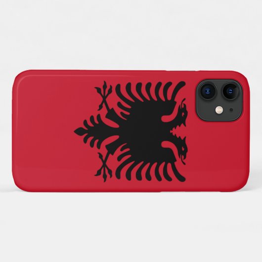 albanië Case-Mate iPhone case (Achterkant (horizontaal))