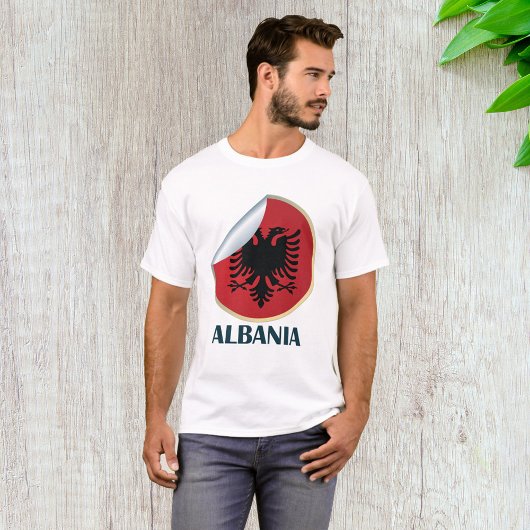 Albanië Double Headed Eagle Embleem T-shirt