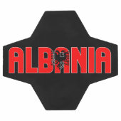 Albanie Drapeau patriotique (Plat)