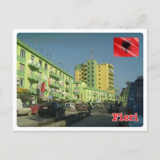 Albanië - Fier - Briefkaart (Voorkant)