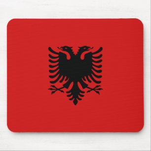 Albanië Flag Mousepad Muismat