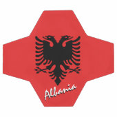 Albanie Football & drapeau albanais / Sports (Plat)
