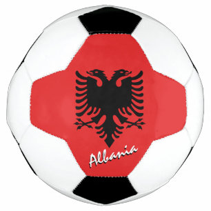 Albanie Football & drapeau albanais / Sports