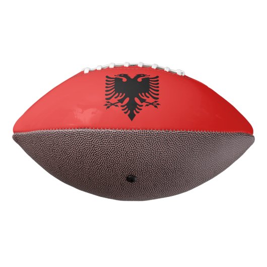 Albanië Football vlag (Gedraaid 270)