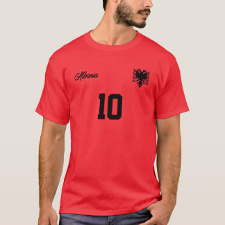 Albanië Gepersonaliseerde Nationale Team Jersey T-shirt