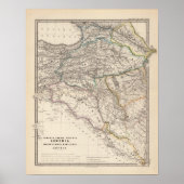 Albanië, Iberia, Colchis, Armenië, Mesopotamie Poster (Voorkant)