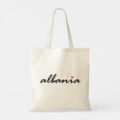 Albanië, ik hou van Albanië Tote Bag (Achterkant)