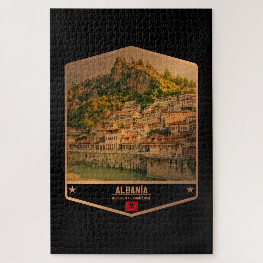 Albanië Legpuzzel (Verticaal)