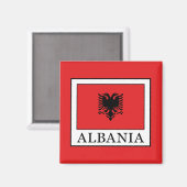 Albanië Magneet (Voorkant / Achterkant)