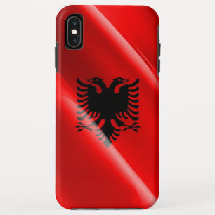 Albanië met zwendelvlag - iPhone XS max hoesje