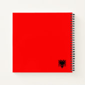 Albanië Notitieboek (Achterkant)