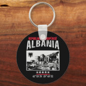 Albanië Sleutelhanger (Voorkant)
