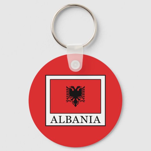 Albanië Sleutelhanger (Voorkant)