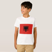 Albanië T-shirt (Voorkant volledig)