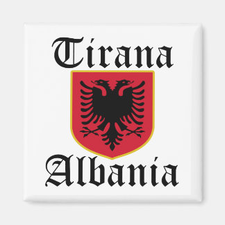 Albanië Tirana Wapen Magneet