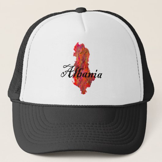 Albanië Trucker Pet (Voorkant)