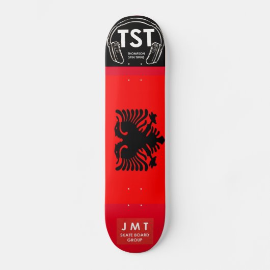 ALBANIE  / TST  Skateboard (Recto)