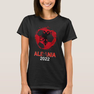 Albanië Vlag 2022 Supporter Albanees Voetbalteam A T-shirt