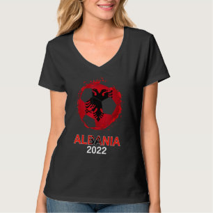 Albanië Vlag 2022 Supporter Albanian Soccer Team A T-shirt