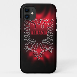 Albanië Vlag Iphone 5 Hoesje-Mate Hoesje