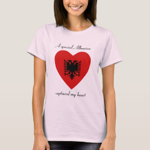 Albanië Vlaggenliefje T-Shirt