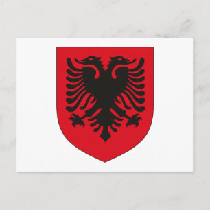 Albanië Wapenmunt-Briefkaart Briefkaart
