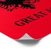 Albanië weer geweldig maken poster (Hoek)