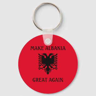 Albanië weer geweldig maken sleutelhanger