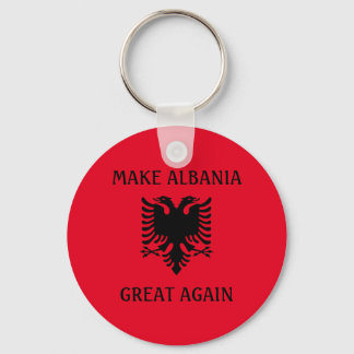 Albanië weer geweldig maken sleutelhanger