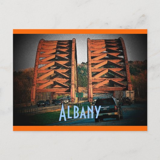 Albany Briefkaart (Voorkant)