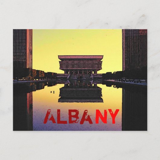Albany Briefkaart (Voorkant)
