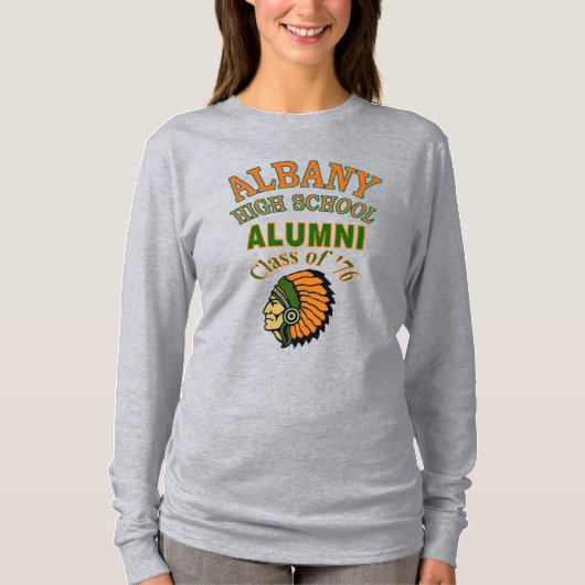 Albany High Class of 76 T-Shirt (Voorkant)