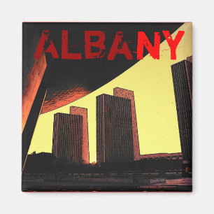 Albany Magnet - Gepersonaliseerd Magneet