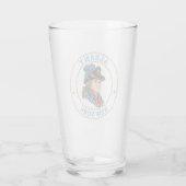 Albany New York Colonial Glas (Achterkant)