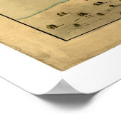 Albany New York Early Map 1758 Poster (Hoek)