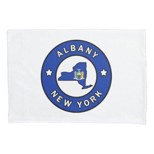 Albany New York Kussensloop (Voorkant)