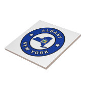 Albany New York Tegeltje (Zijkant)