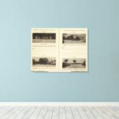 Albany, NY Canvas Afdruk (Insitu (Houten vloer))