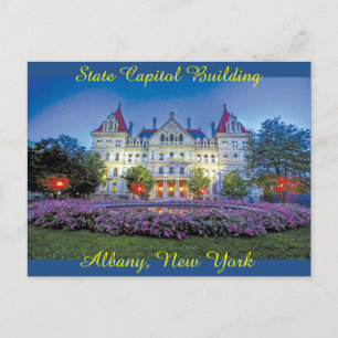 Albany, NY Capitol Building Briefkaart