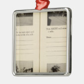 Albany, NY Metalen Ornament (Links)