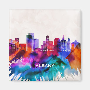 Albany Skyline Magneet