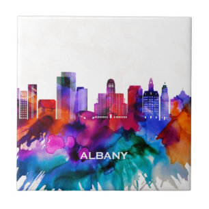 Albany Skyline Tegeltje